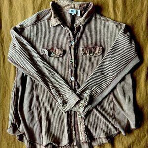 BKE Boyfriend Button Down